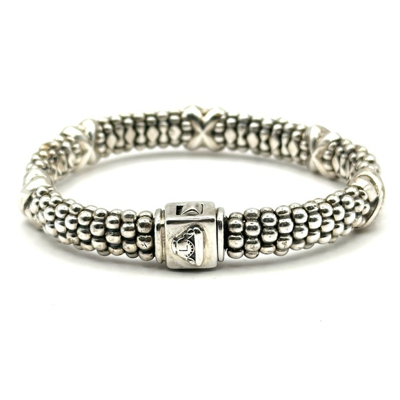 Lagos Embrace 5 Station X Caviar Bracelet - Picture 1 of 12